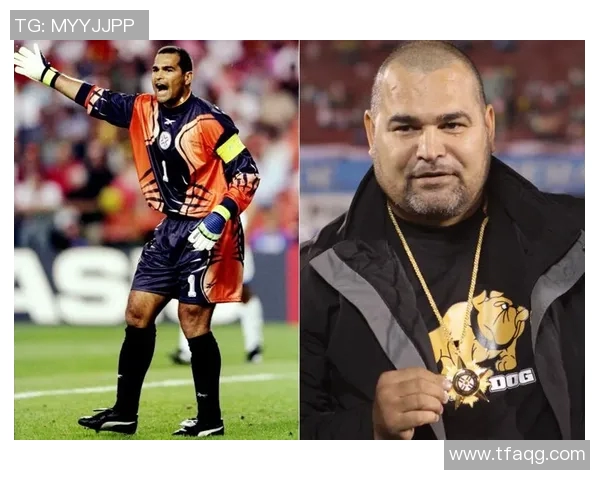 昔日英俊足球明星如今发福对比照揭示岁月的无情与变化